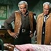 Lorne Greene, Harry Holcombe, and Victor Sen Yung in Bonanza (1959)