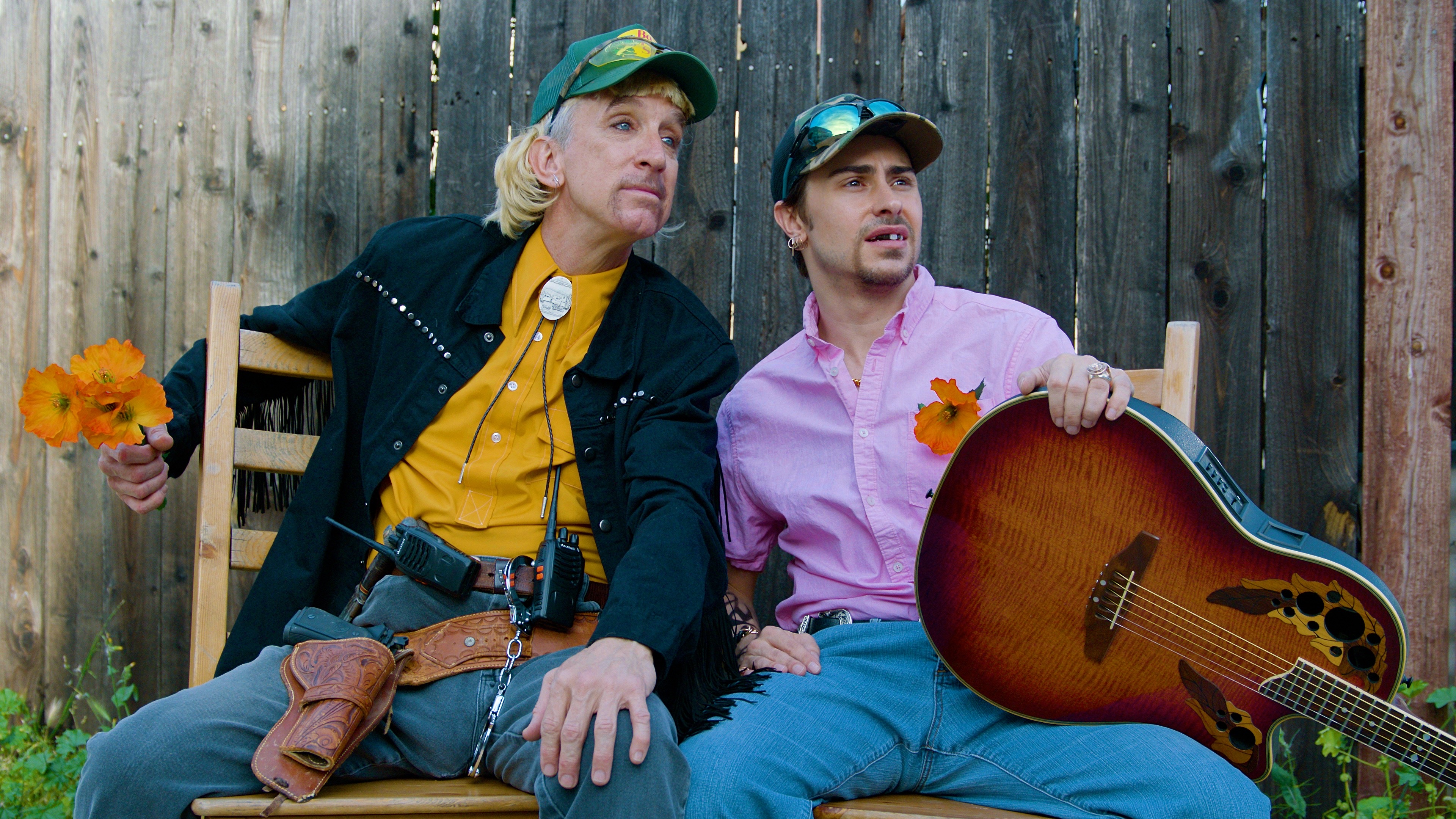 Andy Dick and Paris Dylan in Tiger Dick (2020)