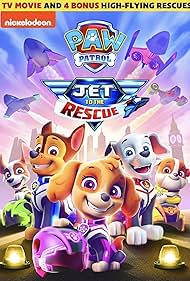 Charles E. Bastien, Caoimhe Judd, Caleb Bellavance, Anya Cooke, and Ashton Leon Frank in PAW Patrol: Jet to the Rescue (2020)