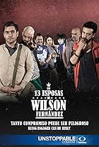 Martín Altomaro, Silverio Palacios, and Carla Nieto in Las 13 Esposas de Wilson Fernandez (2017)