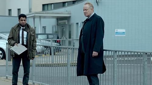 Stellan Skarsgård and Adeel Akhtar in River (2015)