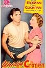 Steve Cochran and Ruth Roman in Unidos por el crimen (1951)