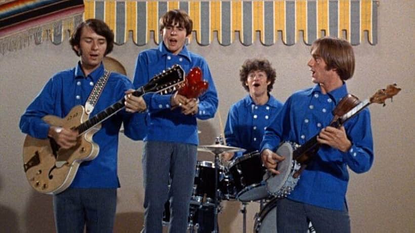 Micky Dolenz, Davy Jones, Richard Klein, Michael Nesmith, and Peter Tork in The Monkees (1965)