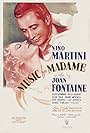 Joan Fontaine and Nino Martini in Musique pour madame (1937)