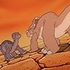 Brandon La Croix and Anndi McAfee in The Land Before Time V: The Mysterious Island (1997)