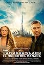 George Clooney and Britt Robertson in Tomorrowland: El mundo del mañana (2015)