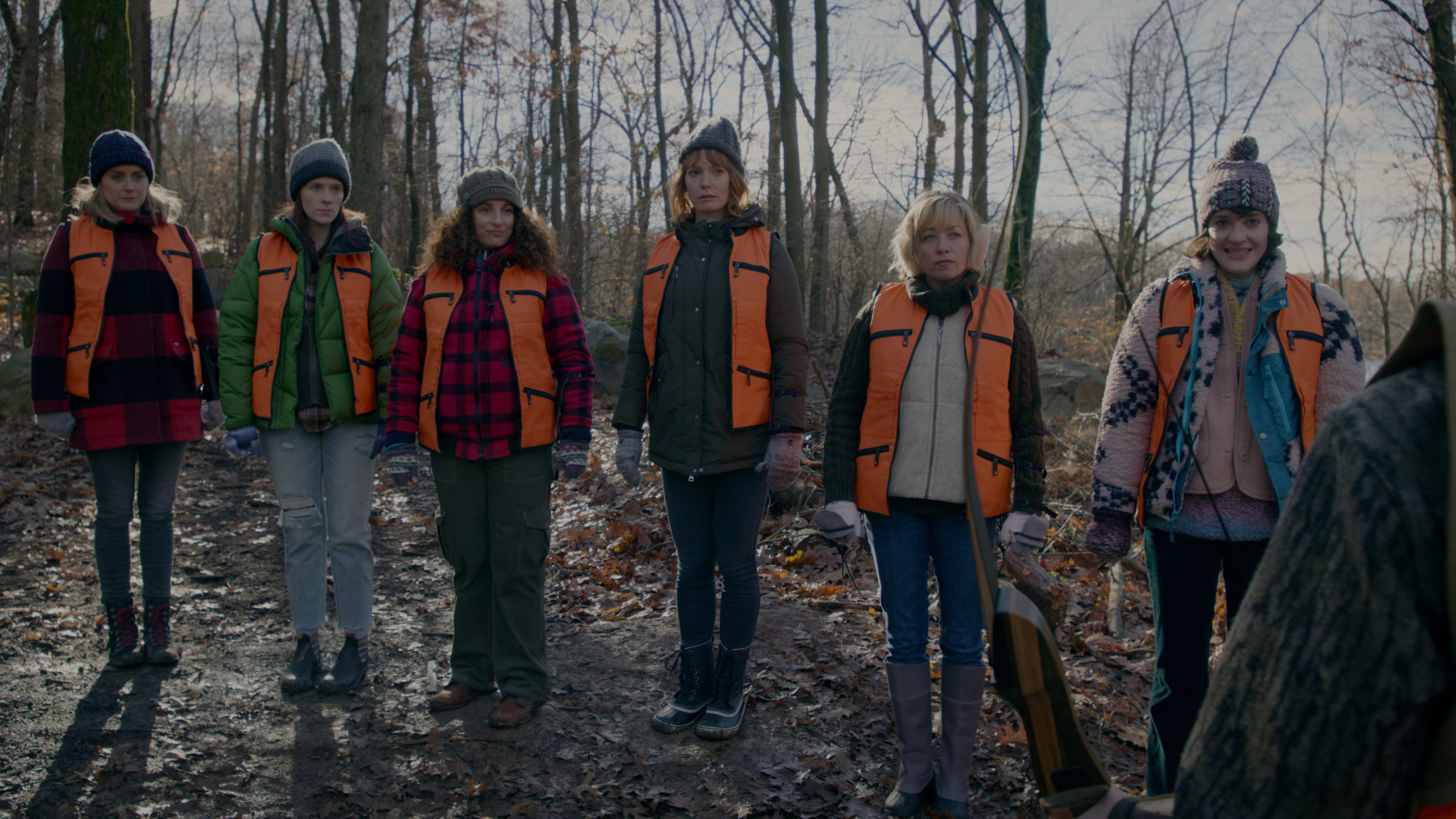 Alicia Witt, Taylor Schilling, Kate Middleton, Tracee Chimo Pallero, Kathleen Littlefield, and Keilly McQuail in Orange Is the New Black (2013)