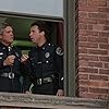 G.W. Bailey and Lance Kinsey in Police Academy 4: Citizens on Patrol (1987)