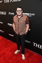 Justin Sterner at the  Red carpet premier of "THE FORGE"