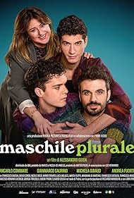 Michela Giraud, Andrea Fuorto, Giancarlo Commare, and Gianmarco Saurino in Maschile plurale (2024)