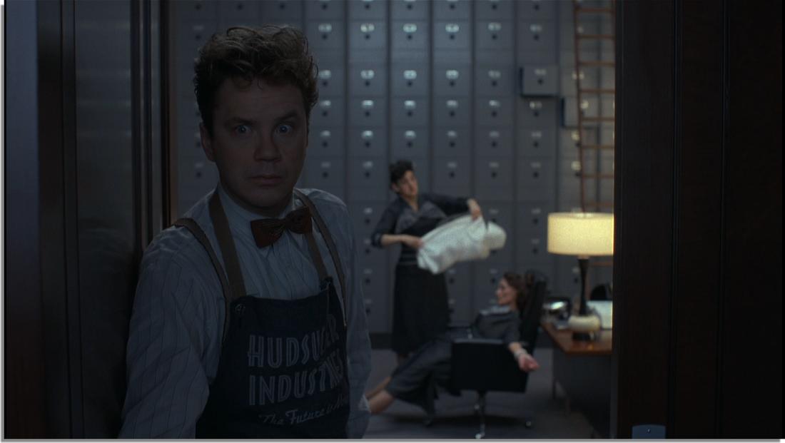 Tim Robbins in The Hudsucker Proxy (1994)