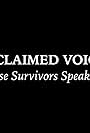 Reclaimed Voices: Abuse Survivors Speak Out (2019)