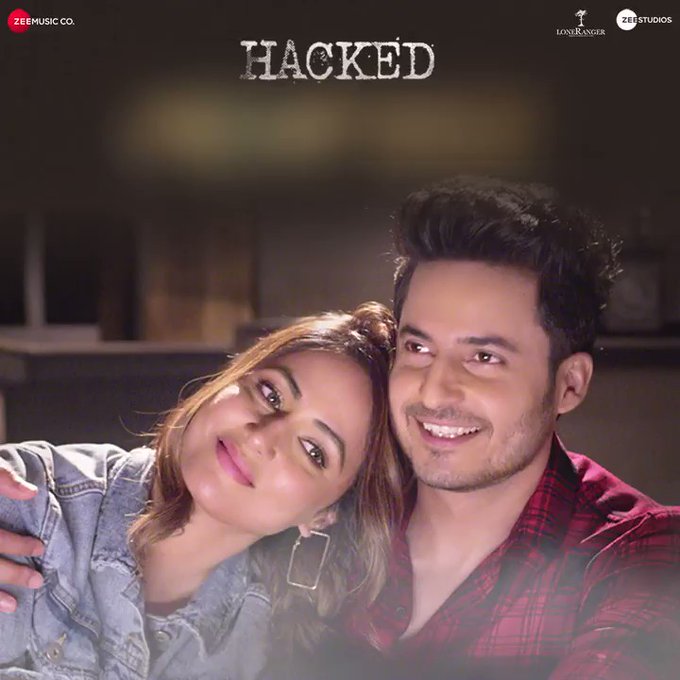 Sid Makkar and Hina Khan in Hacked (2020)