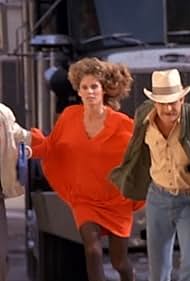 P.J. Soles, Gerald McRaney, and Jameson Parker in Simon & Simon (1981)