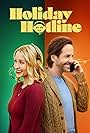 Emily Tennant and Niall Matter in Holiday Hotline (2023)