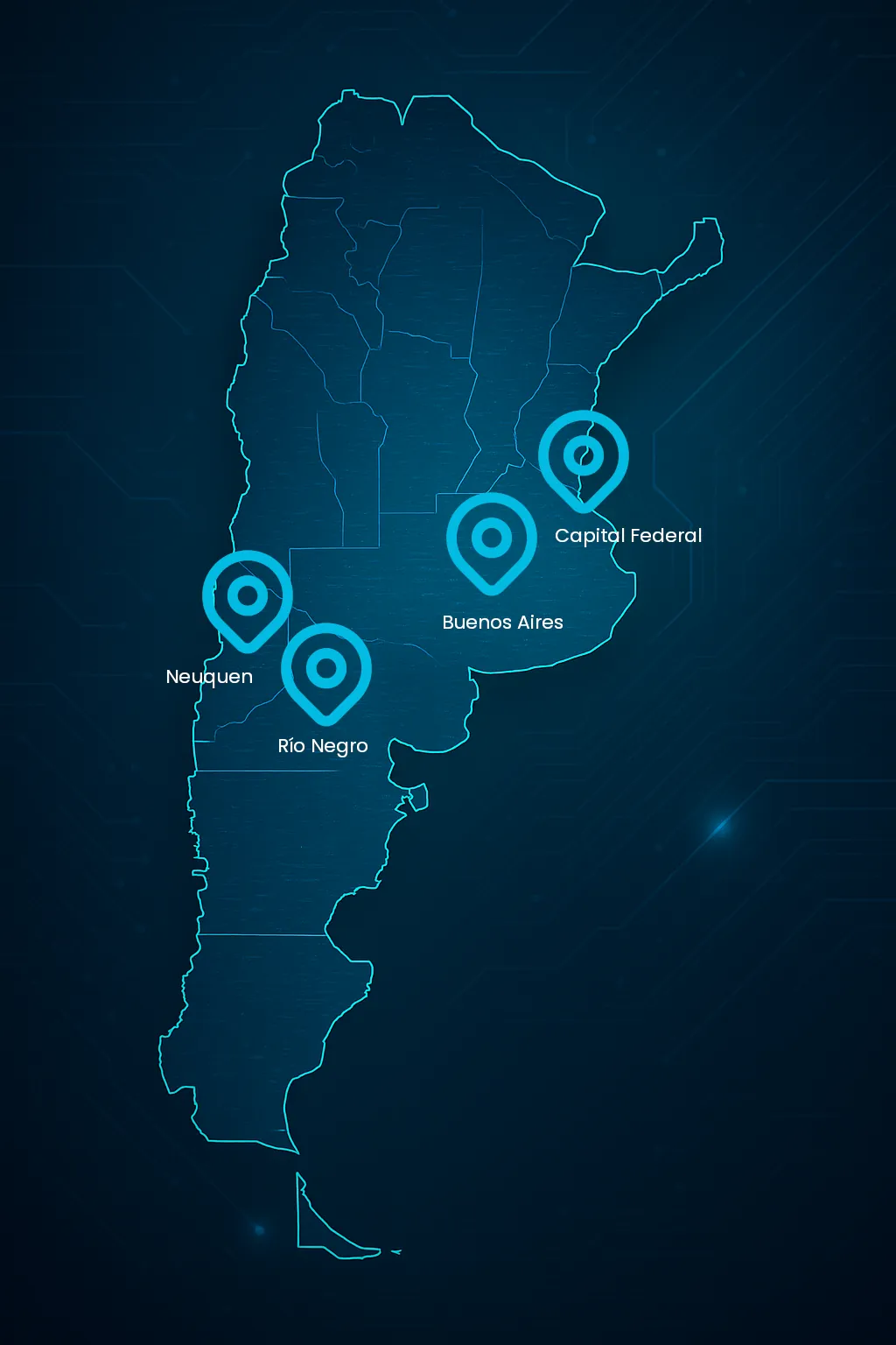 Mapa-Ubicaciones Mapa de ubicaciones