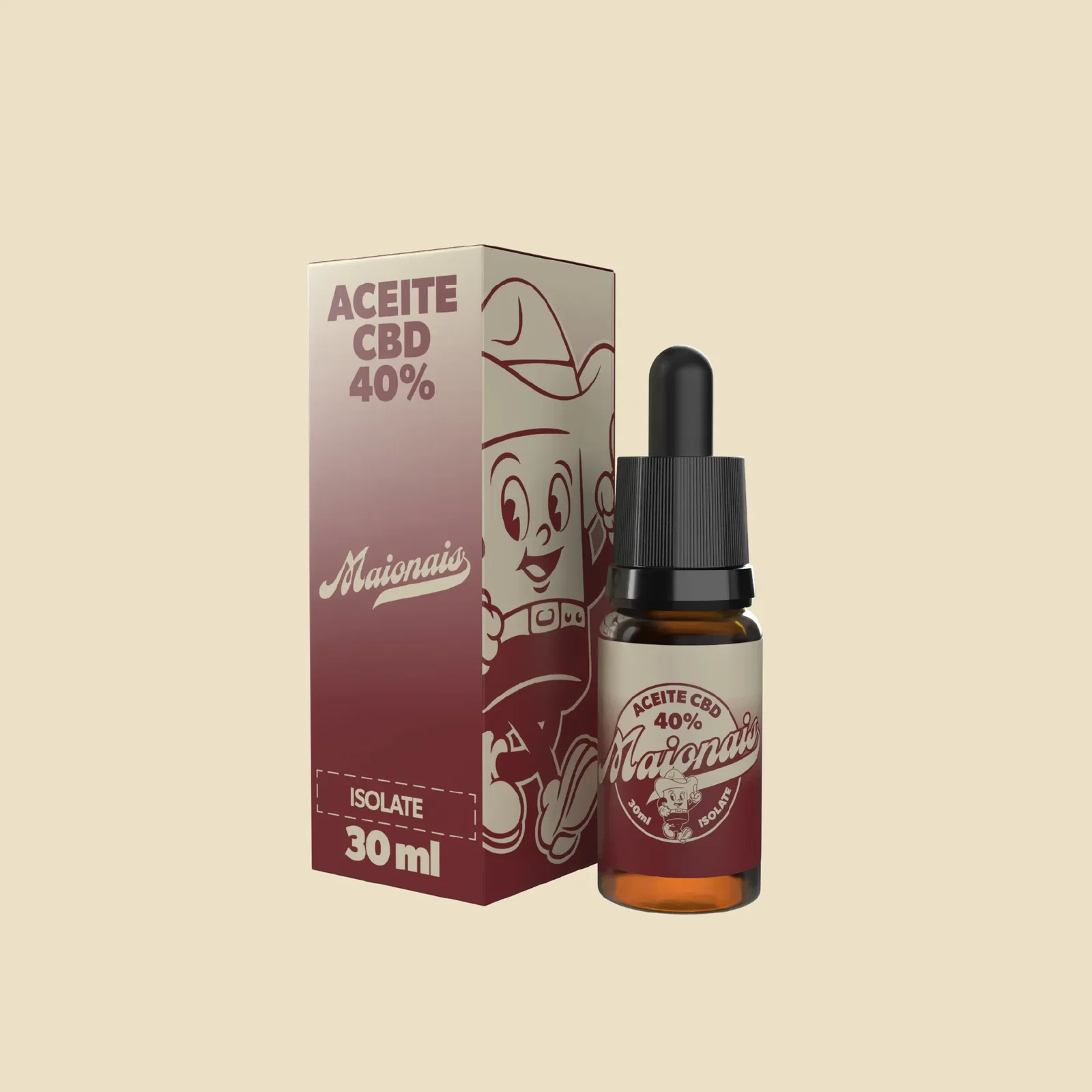 Maionais CBD 33 Aceite CBD 40% Isolate 30ml | Maionais