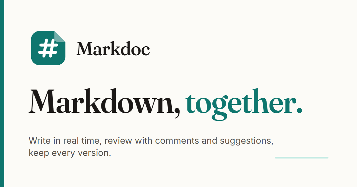 Markdoc logo