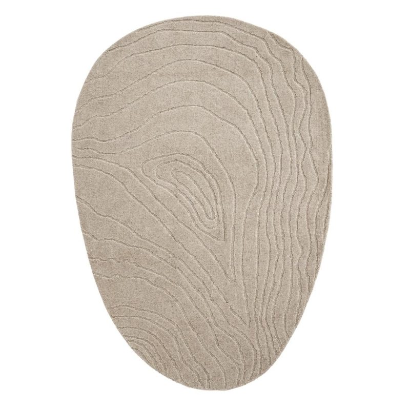 Vloerkleed Pebble Beige 190x290 cm