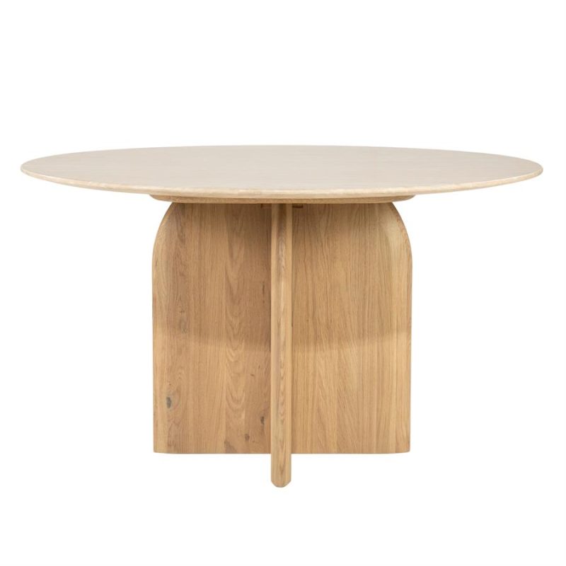 Eettafel Lova Naturel Eikenhout 130 cm
