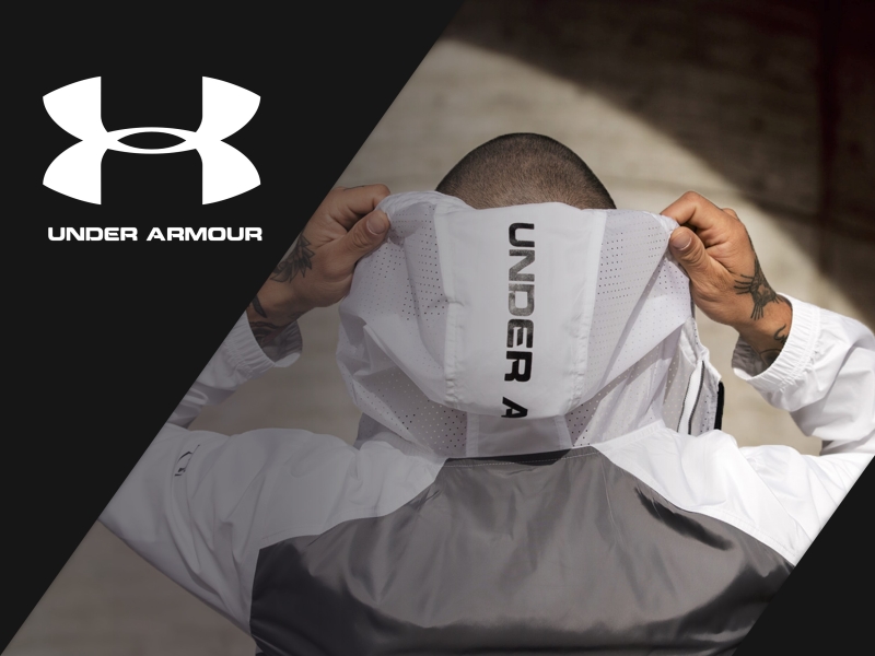 Powerpoint voorbeelden overzicht - Under Armour