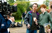 A SERIOUS MAN, from left: co-director Ethan Coen, Aaron Wolff, on set, 2009. ph: Wilson Webb/©Focus Features