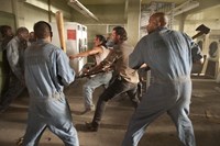 The Walking Dead, Nick Gomez (L), Andrew Lincoln (C), Vincent Ward (R), 'Sick', Season 3, Ep. #2, 10/21/2012, ©AMC