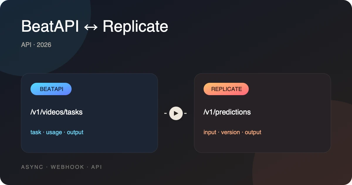 BeatAPI vs Replicate API: Which Fits Production Video Workflows?