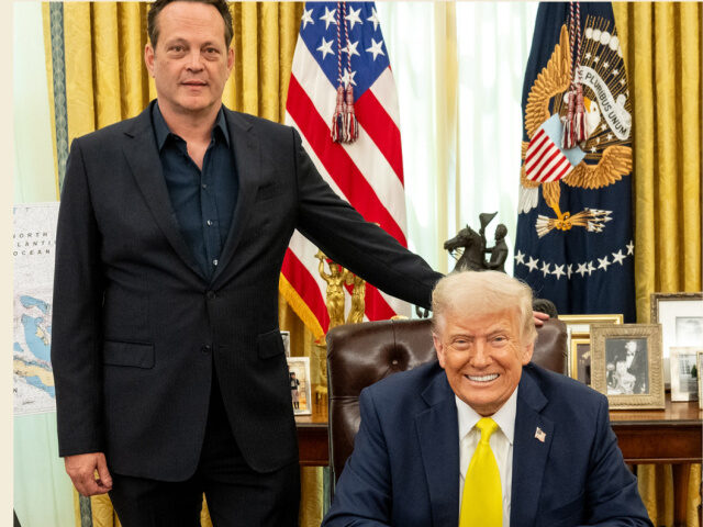 Vince Vaughn Joins President Trump After Attending Good Friday Prayer Service