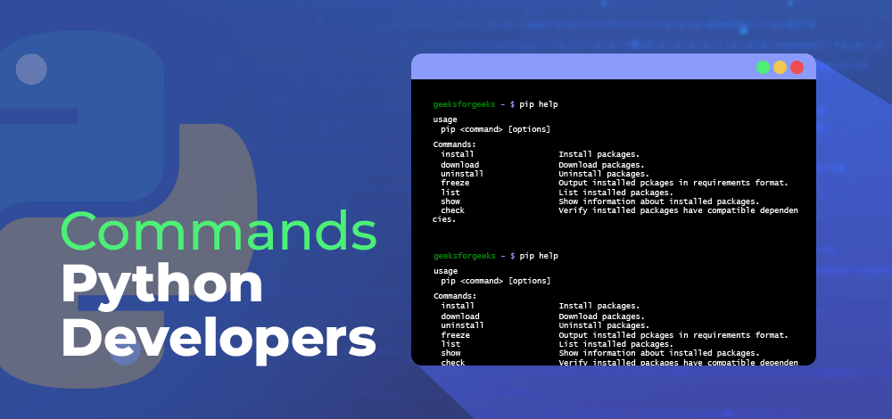 12-pip-Commands-For-Python-Developers