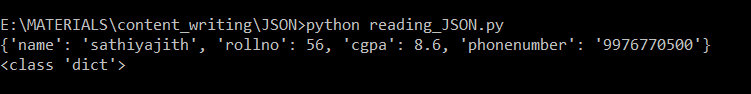 Output_usingjsonload