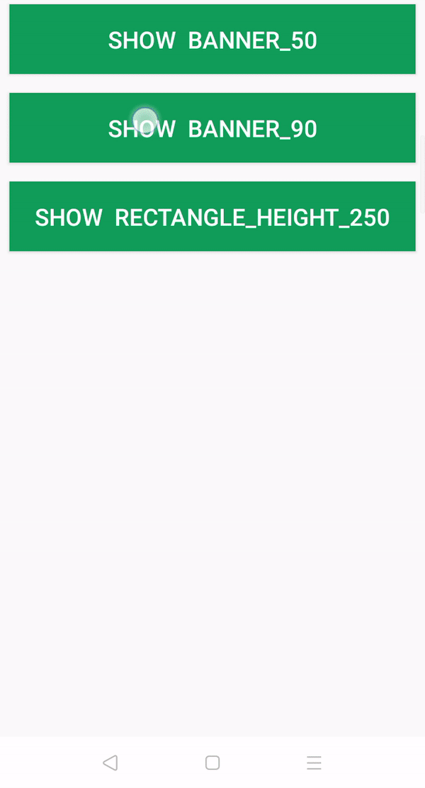 FAN banner ad