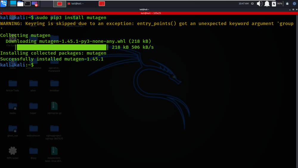 Installing-the-Mutagen-package