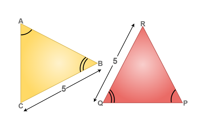 ASA Congruence Rule of Triangles