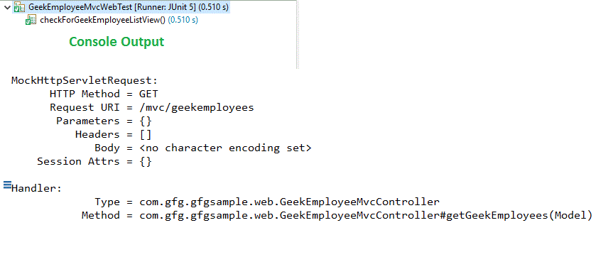 Testcase Output
