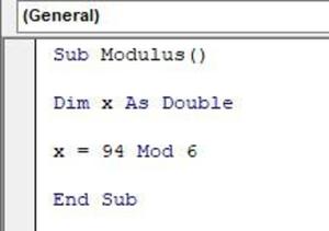 Modulus