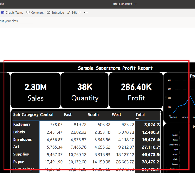 Power BI - How to add Reports to Dashboards?