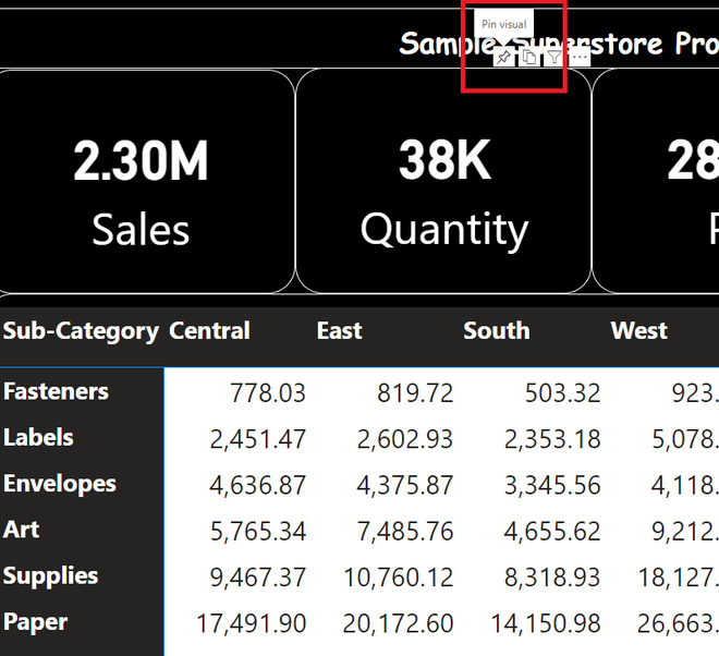 Power BI - How to add Reports to Dashboards?