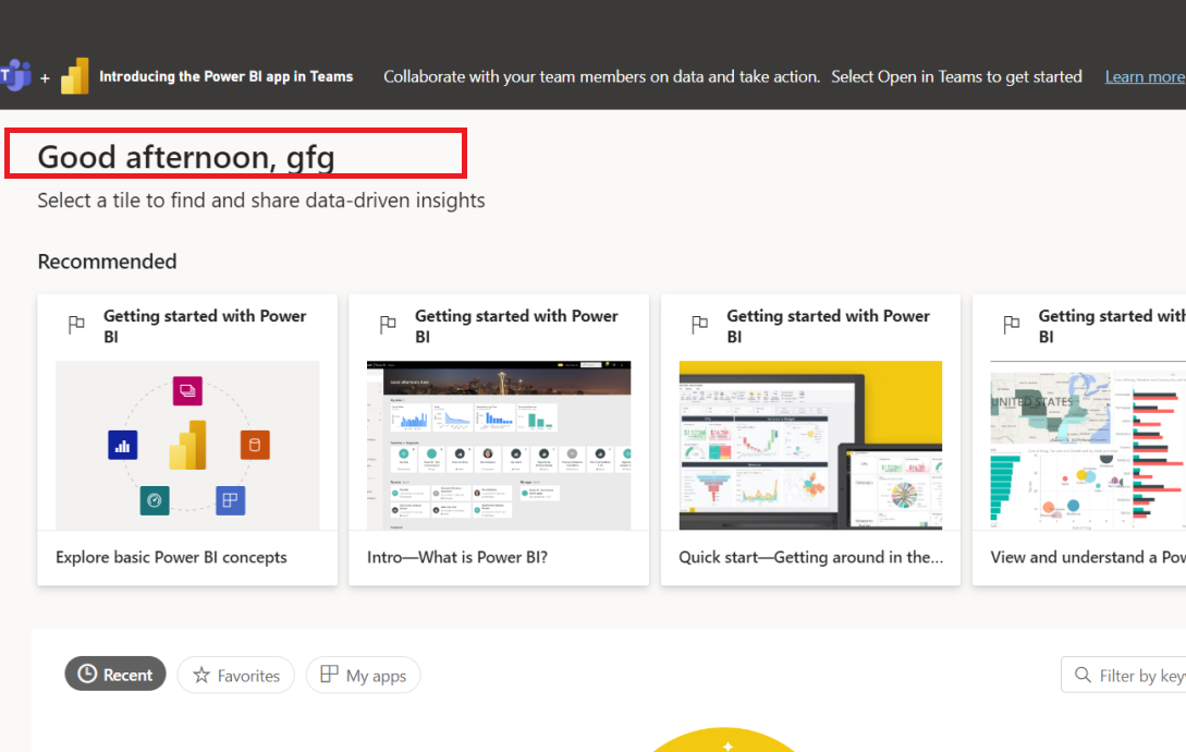 Connecting Desktop With Power BI Service