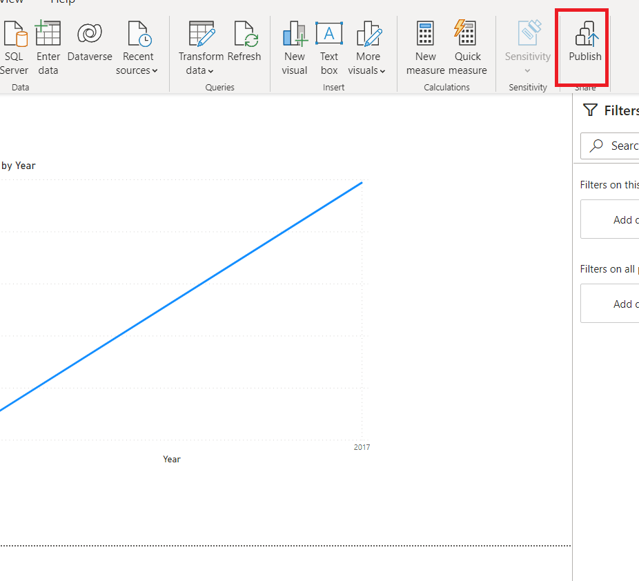Connecting Desktop With Power BI Service
