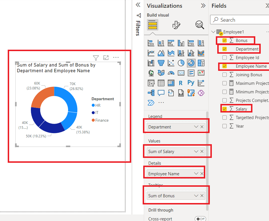 Power BI - How to Format Donut Chart?