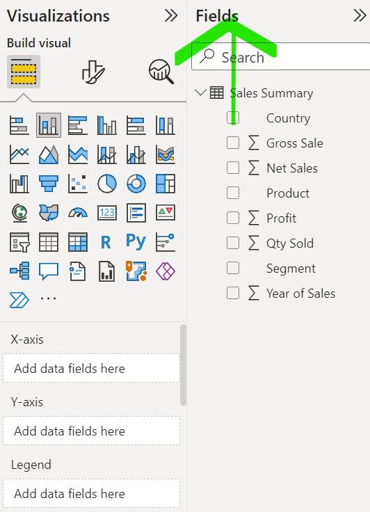 Power BI - How to Create a Stacked Column Chart