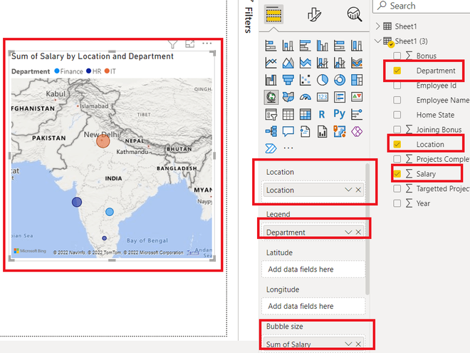 Power BI - How to Format Map