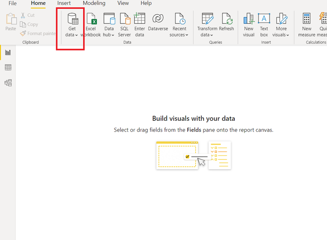 Connecting to datasets in the Power BI service from Desktop