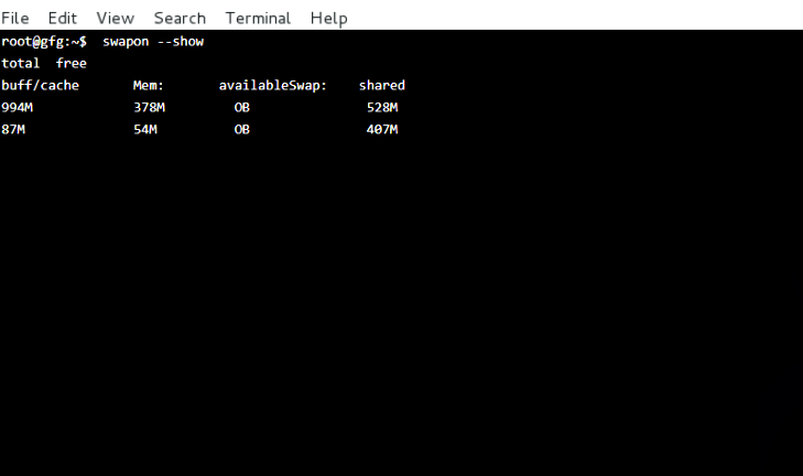 Checking partition