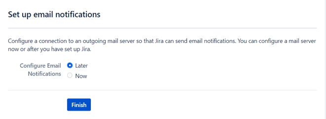Setup email notifications