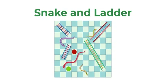 Snake and Ladder in C