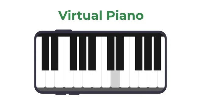 Virtual Piano in C