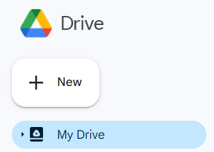 Click on the New (+) Icon