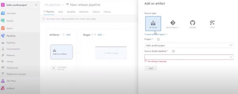 we can choose the source type from different platforms.x